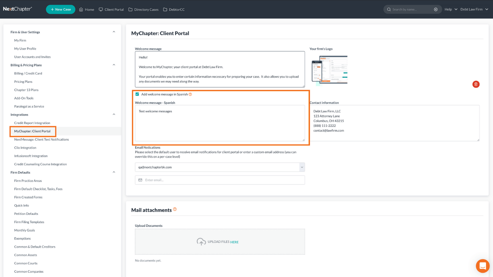 Spanish Speaking Clients